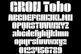 GRON Tobo Font preview